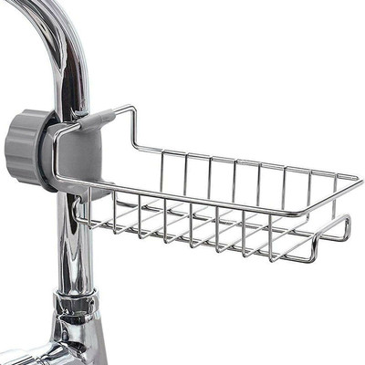 yssy Soap DIsh Stainless Steel Sink Caddy Organizer,Tap Organiser Clip Storage Rack Practical Home Kitchen Faucet Shelf Snap-on Faucet Rack Drain Rack with Towel Holder for Soap, Sponges Set of 1(Silver) deal from flipkart yssy Soap DIsh Stainless Steel Sink Caddy Organizer,Tap Organiser Clip Storage Rack Practical Home Kitchen Faucet Shelf Snap-on Faucet Rack Drain Rack with Towel Holder for Soap, Sponges Set of 1(Silver) deal from flipkart