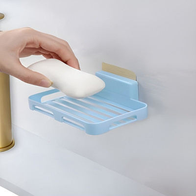 Hirsha Stylish Soap Case Soap Dish, ideal for bathroom and kitchen use(Blue)