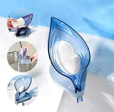 SBFP Leaf Shaped Soap Dish Holder(Multicolor)