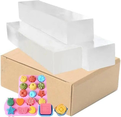 fresheasily Ultra Clear Melt & Pour Glycerin Soap Base 250g(250 g)