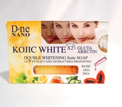 D.NE GOLD KOJIC WHITE GLUTA PAPAYA LEMON ARBUTINE DOUBLE WHITENING SOAP(160 g)