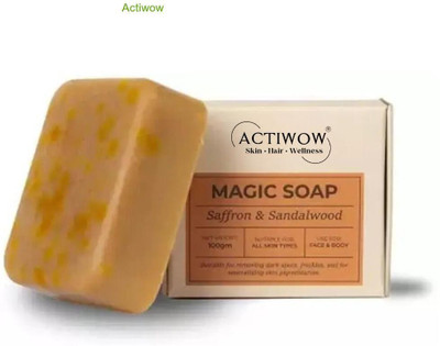ACTIWOW Magic Soap Clear Radiance Bar for Even-Tone Skin(100 g)