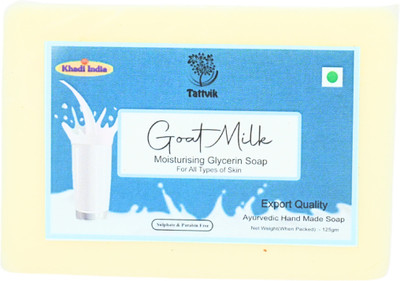Tattvik Premium Goat Milk Glycerin Soap(125 g)