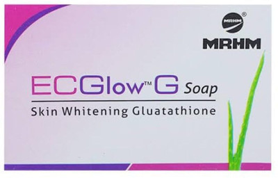 MRHM ECGlow G Soap | Skin Whitening Glutathione soap(4 x 75 g)