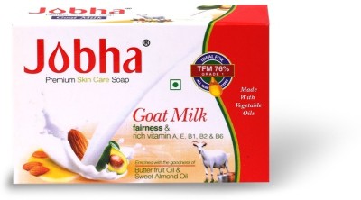 JOBHA Goat Milk Soap with Butter Fruit & Sweet Almond Oil 100gm(100 g)