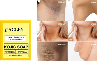 AGLEY Say Goodbye to Dark Spots with Our Gentle Kojic Soap(150 g)