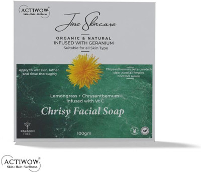 ACTIWOW Jiore Chrisy Soap Revitalizing Aloe Vera for Skin Brightening(100 g)