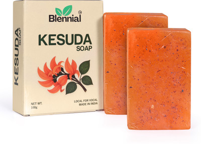 Blennial Kesuda Homemade Bathing Soap – Natural Skin Glow & Care | 100 gm(2 x 100 g)