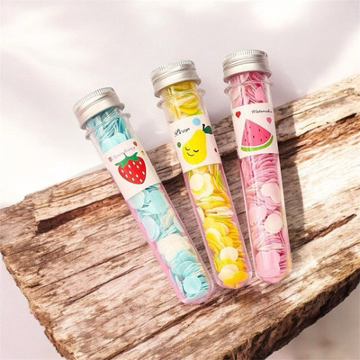 asija makeovers TRENDING Floral Scented Travel Soft Paper Soap Flower Design Tube Shape Bottle(3 x 3 g)