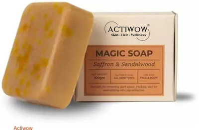 ACTIWOW Magic Soap Dewy Radiance Bar with Rosehip and Glycerin(100 g)
