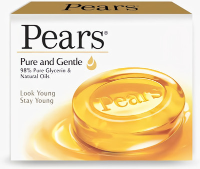 Pears Pure And Gentle Bathing Bar Soap 125g x 3(375 g)