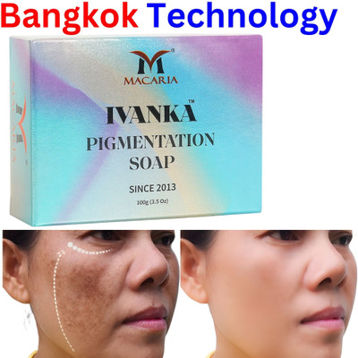 MACARIA Ivanka Pigmentation removal Full Body Best soap for results in 2 minutes(100 g)