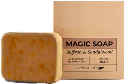 sheny soft Sandal Wood And Saffron Soap For Glowing & Refreshing(150 g)