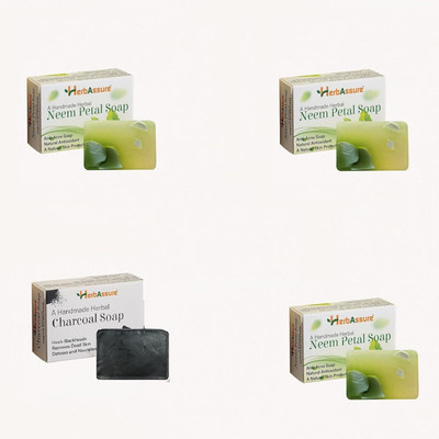 HERBASSURE Herbal Soap Set(pf-4)(4 x 100 g)