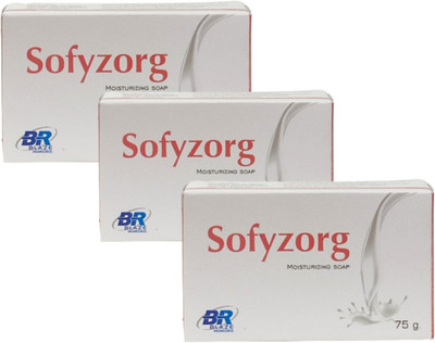 SOFYZORG MOISTURIZING SOAP with Aloe vera, Glycerin, Vit.E & Honey for dry skin(3 x 75 g)