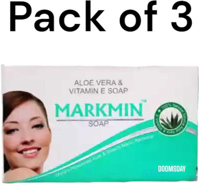 DOOMSDAY aloevera and vitamin e soap markmin(3 x 75 g)