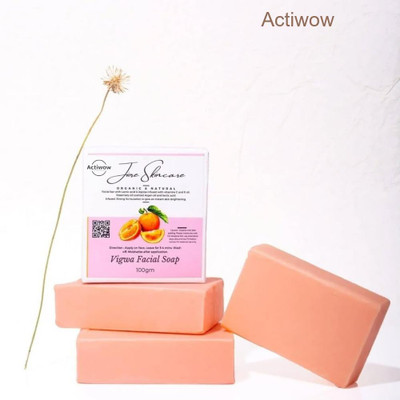 ACTIWOW Jiore Skincare Vigwa Face Whitening Soap with Vitamin E & Lactic Acid jIORE70(100 g)