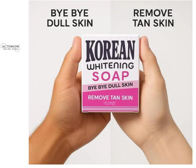 ACTIWOW Korean Soap for Spot Free Whitening Glow(100 g)