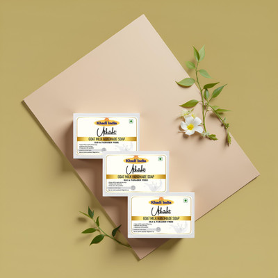 Utkrisht Goat Milk Soap Combo With Daily Skincare Benefits(3 x 125 g)