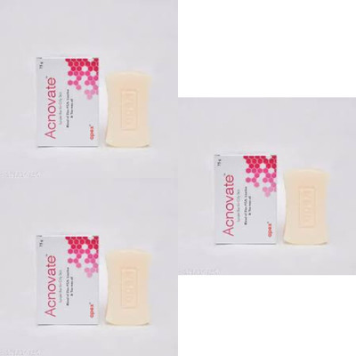 Acnovate Soap(3 x 75 g)