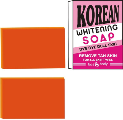 buewey KoreanGlowUp Korean Whitening Soap –D Bye Tan, Hello Shine(2 x 100 g)