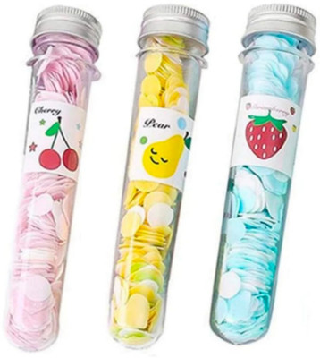 ghorela 4 Travel Paper Soap Flower AGG Design Shape Bottle multicolor(4 g)