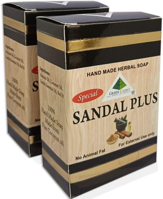greencairo Sandal Soap(2 x 100 g)