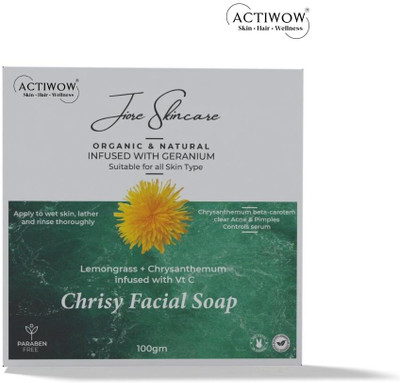 ACTIWOW Jiore Chrisy Soap Detoxifying Kojic Acid for Sun Protection(100 g)