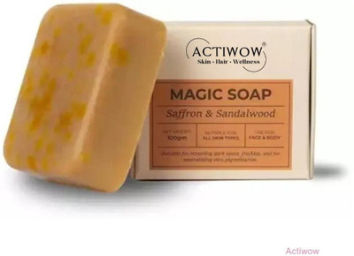 ACTIWOW Magic Soap Skin Pure Bar with Multani Mitti and Sandal(100 g)