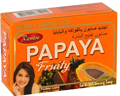 RENEW papaya fruity Skin Glowing & Fairness Soap(135 g)