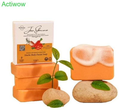 ACTIWOW Jiore Skincare Sinche Body Soap with Fresh Orange & Rosemary Combo Set(2 x 100 g)