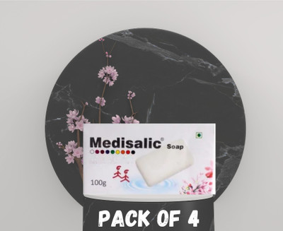 CountryLink time m e d i s a l i c soap pack of 4(100g*4) SUPER NEW YEAR(4 x 100 g)