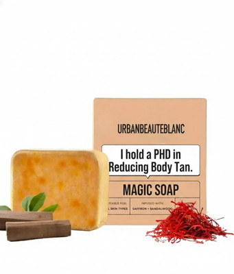 Urbanbeauteblanc Body De-Tan Soap | Skin Brightening & Tan Removal Bath Soap(100 g)