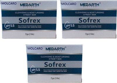 MOLCARO SOFREX SOAP(3 x 75 g)