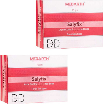 DOOMSDAY SALYFIX ACNE CONTROL SOAP FOR HEALTHY SOFT SKIN PACK OF 2(2 x 75 g)