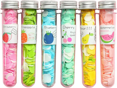 KaNuDi Travel Soft Paper Soap Flower Design Tube Shape Bottle for Hand Wash(10 g)
