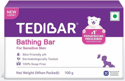 Tedibar Moisturising Baby Bathing Bar(100 g)