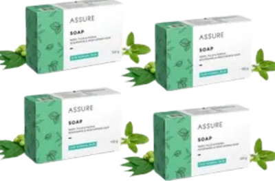 Vestige Neem, Tulsi, Soap pack of(4 x 100 g)