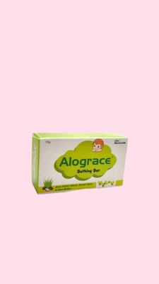 bbts NEW ALOGRACE SOAP MADE WITH ALOE-VERA FOR GENTLE SKIN (75g*1)(75 g)