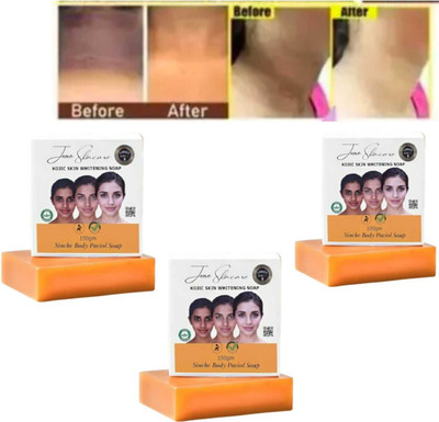 Dr. NAvadiya jiore bath soap for glowing skin (pck of 3)(3 x 100 g)