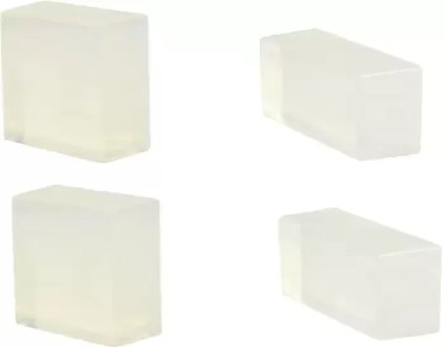 mihai Glycerin Ultra Clear melt & pour soap base 100gm X 4 Bars(4 x 100 g)