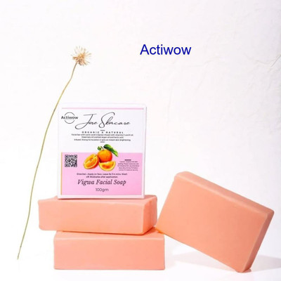 ACTIWOW Jiore Skincare Vigwa Face Whitening Soap with Vitamin C & Jojoba Oil Z106(100 g)