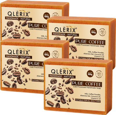 QLERIX QL_PURE COFFEE_SOAP_PACK 4(4 x 100 g)