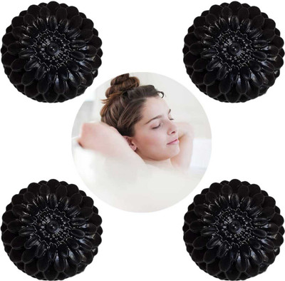 Dr. NAvadiya Charcoal Soap for Deep Cleansing,( pack4)(4 x 100 g)