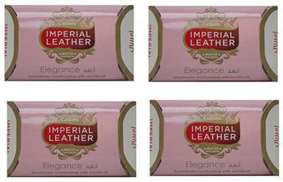 Imperial Leather Leather Elegance Bath Soap Imported(4 x 43.75 g)
