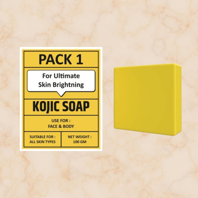 Agonize Kojic Skin Bright Soap Pack| 100gm | Pack of 1/(100 g)