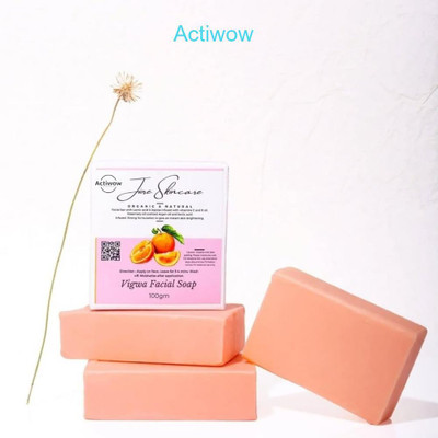 ACTIWOW Jiore Skincare Vigwa Face Whitening Soap for Clear, Hydrated Complexion(100 g)