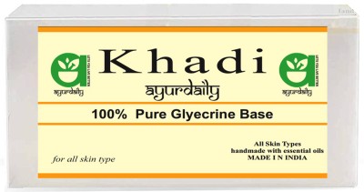 Ayurdaily Khadi SLS & Paraben Free Transparent Ultra Clear Glycerin Pour & Melt Soap Base(500 g)