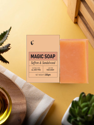KAIASHA Chandan & Kesar Bath Soap for men & women(150 g)