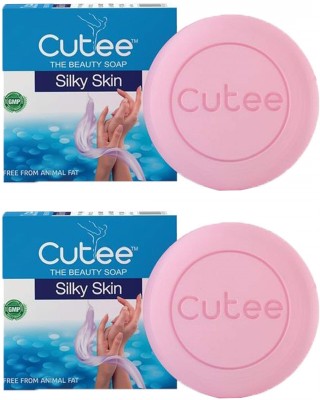 Cutee The Beauty Silky Skin Soap(2 x 100 g)